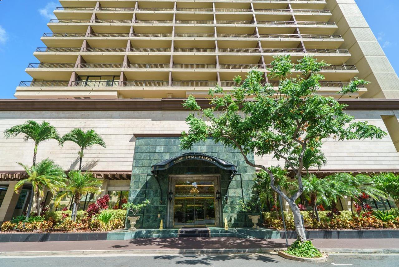 Studio Unit At The Royal Garden, In Waikiki ワイキキ・ロイヤルガーデン Гонолулу Экстерьер фото